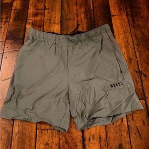 NOBULL Men's Olive Athletic Shorts